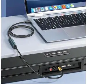 1.5meters USB To Optical Audio Adapter USB A To Fiber SPDIF Audio Converter USB To SPDIF Converter for Computer Laptop 1.5meters USB To Optical Audio Adapter USB A To Fiber SPDIF Audio Converter USB To SPDIF Converter for Computer Laptop