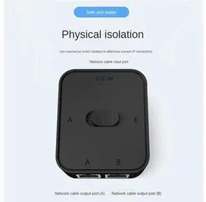 6X 2 Port RJ45 LAN CAT6 Network Switch Selector 1000Mbps 2In1 Out/1 In 2 Out Internal External Network Switcher Splitter 6X 2 Port RJ45 LAN CAT6 Network Switch Selector 1000Mbps 2In1 Out/1 In 2 Out Internal External Network Switcher Splitter