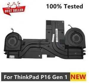 For P16 Gen1 Laptop Cooler FANS Radiator Heatsink 5H41B77334 5H41B77316 5H41B77320 For P16 Gen1 Laptop Cooler FANS Radiator Heatsink 5H41B77334 5H41B77316 5H41B77320