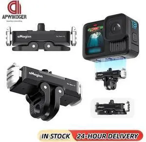 Magnetic Quick Release Adapter Base Quick Release Mount Magnetic Adapter Mount for Gopro 13 Action Camera Accessories Magnetic Quick Release Adapter Base Quick Release Mount Magnetic Adapter Mount for Gopro 13 Action Camera Accessories