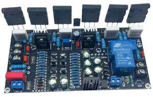 Mono High Power Tube Amp Board 300W Mono Sound Amplifier Module with Speaker Protection for Speaker Electronic DIY Kit Mono High Power Tube Amp Board 300W Mono Sound Amplifier Module with Speaker Protection for Speaker Electronic DIY Kit
