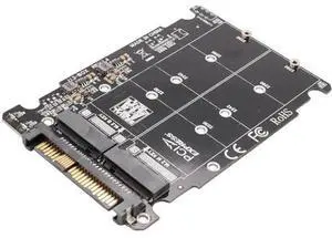 4X 2 In 1 M.2 Nvme SATA U2PCB M.2 NVME SSD Key M Key B SSD To U.2 SFF-8639 Adapter Pcie M2 Converter Desktop Computer 4X 2 In 1 M.2 Nvme SATA U2PCB M.2 NVME SSD Key M Key B SSD To U.2 SFF-8639 Adapter Pcie M2 Converter Desktop Computer