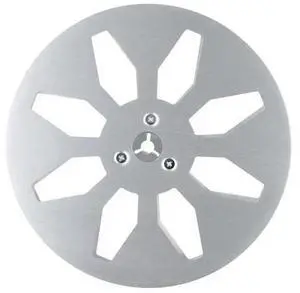 1/4 7 Inch Opener Empty Reel Aluminum Alloy Recording Tape Replacement 8 Hole Trident Hub for Reel To Reel Tape Recorders 1/4 7 Inch Opener Empty Reel Aluminum Alloy Recording Tape Replacement 8 Hole Trident Hub for Reel To Reel Tape Recorders