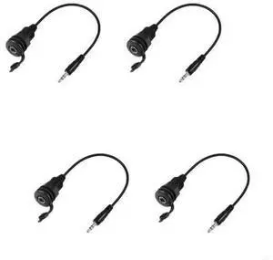 Versatility 3.5mm TRS Stereo Panel Cable For Seamlessly Integration In Various Music Systems And Environment 300mm Versatility 3.5mm TRS Stereo Panel Cable For Seamlessly Integration In Various Music Systems And Environment 300mm