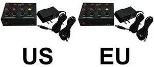 EQ-7 Sound Equalizer 2 Channel 7-segment Equalizer with 12V Power Adapter Sound Amplifier Adjust High Bass Sound EQ-7 Sound Equalizer 2 Channel 7-segment Equalizer with 12V Power Adapter Sound Amplifier Adjust High Bass Sound