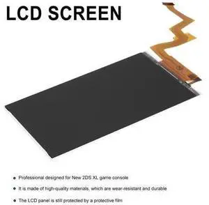 Replacement LCD Screen Lightweight Gaming Screen Easy Installation Game Console LCD Screen Replace Part for 2DS XL Replacement LCD Screen Lightweight Gaming Screen Easy Installation Game Console LCD Screen Replace Part for 2DS XL