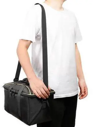 Carrying Case Bag Shockproof Travel Case Anti-Drop Waterproof Adjustable Shoulder Strap for JBL Authentics 300 Speaker/Cable Carrying Case Bag Shockproof Travel Case Anti-Drop Waterproof Adjustable Shoulder Strap for JBL Authentics 300 Speaker/Cable