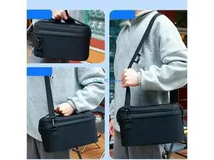 Modern Split Design Hard Shell Case Bag With Dedicated Dock for NS2 Impact Resistant Protections Shoulder Bag Modern Split Design Hard Shell Case Bag With Dedicated Dock for NS2 Impact Resistant Protections Shoulder Bag