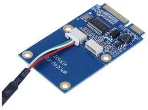 Mini PCI-E PCI Express to Dual USB Adapter mPCIe to 5 Pin 2 Port USB2.0 Converter for Full/half Height Mini Card/USB flash disk Mini PCI-E PCI Express to Dual USB Adapter mPCIe to 5 Pin 2 Port USB2.0 Converter for Full/half Height Mini Card/USB flash disk