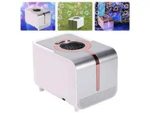 Automatic Bubble Blower Operated by Plug in Or Batteries Bubble Electric Bubble Machine for Indoor Outdoor Birthday Party Automatic Bubble Blower Operated by Plug in Or Batteries Bubble Electric Bubble Machine for Indoor Outdoor Birthday Party