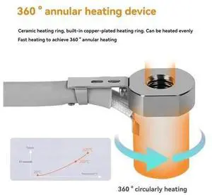 For Voron 2.4/Prusa CHC- V6 Hotend Heating Core Volcano Hotend Kit 3D Printer Parts For Voron 2.4/Prusa CHC- V6 Hotend Heating Core Volcano Hotend Kit 3D Printer Parts