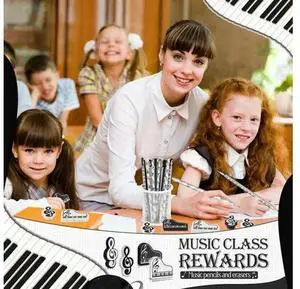 Music Pencils Music Note Pencil With Music Themed Erasers Wood Pencils Bulk Keyboard Fun Pencils Erasers Gift (72 Pcs) Music Pencils Music Note Pencil With Music Themed Erasers Wood Pencils Bulk Keyboard Fun Pencils Erasers Gift (72 Pcs)