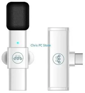 Omnidirectional Pickup Lavalier Microphones Transmitter Receiver Type-C Port for PC Phone DSLR Camera Handhold Mic Omnidirectional Pickup Lavalier Microphones Transmitter Receiver Type-C Port for PC Phone DSLR Camera Handhold Mic
