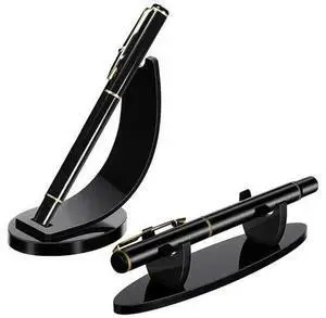 10 Pieces Acrylic Pen Holder Display Stand Pencil Display Holder Fountain Pen Ballpoint Pen Display Rack (Black) 10 Pieces Acrylic Pen Holder Display Stand Pencil Display Holder Fountain Pen Ballpoint Pen Display Rack (Black)