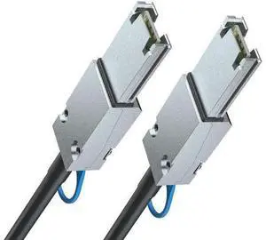6G External Mini SAS SFF-8088 to SFF-8088 Cable, 6Gbps External Cable Attached SCSI, 26pin, 100-Ohm Impedance, 0.5-Meter(1.64ft), 30AWG 6G External Mini SAS SFF-8088 to SFF-8088 Cable, 6Gbps External Cable Attached SCSI, 26pin, 100-Ohm Impedance, 0.5-Meter(1.64ft), 30AWG