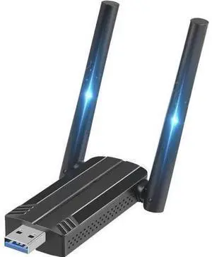 USB WiFi Adapter for PC - 1300Mbps USB 3.0 WiFi Dongle, 2.4G/5G Dual Band Wireless WiFi Adapter for Desktop PC, Supports Windows 11/10/8.1/8/7/XP, Mac OS 10.9-10.15 USB WiFi Adapter for PC - 1300Mbps USB 3.0 WiFi Dongle, 2.4G/5G Dual Band Wireless WiFi Adapter for Desktop PC, Supports Windows 11/10/8.1/8/7/XP, Mac OS 10.9-10.15