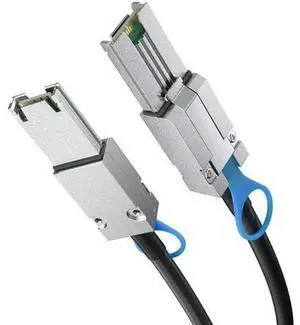 6G External Mini SAS SFF-8088 to SFF-8088 Cable, 6Gbps External Cable Attached SCSI, 26pin, 100-Ohm Impedance, 2-Meter(6.6ft), 30AWG 6G External Mini SAS SFF-8088 to SFF-8088 Cable, 6Gbps External Cable Attached SCSI, 26pin, 100-Ohm Impedance, 2-Meter(6.6ft), 30AWG