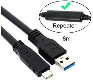 USB-C USB 3.1 Type C Male to USB3.0 Type A Male Data GL3523 Repeater Cable for TabletPhoneHard Disk Drive USB-C USB 3.1 Type C Male to USB3.0 Type A Male Data GL3523 Repeater Cable for TabletPhoneHard Disk Drive