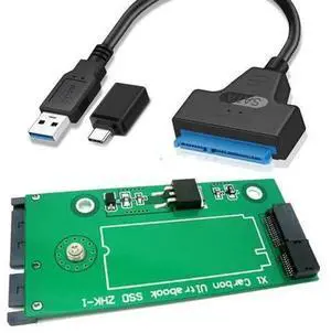26pin SSD to SATA Adapter Card with USB Cable, Compatible with Sandisk SD5SG2 from L enovo X1 Carbon Ultrabook 2012 Year 26pin SSD to SATA Adapter Card with USB Cable, Compatible with Sandisk SD5SG2 from L enovo X1 Carbon Ultrabook 2012 Year