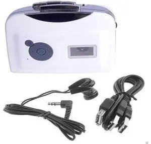 Stereo Cassette Tape to MP3 Converter Player Portable Standalone Cassette Player Convert MP3 format To USB Flash Driver Stereo Cassette Tape to MP3 Converter Player Portable Standalone Cassette Player Convert MP3 format To USB Flash Driver
