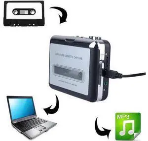 Ezcap218 USB Cassette Converter, Convert Old Tape Music To MP3 Digital Format To Computer, Auto-Rerverse Function,Walkman Player Ezcap218 USB Cassette Converter, Convert Old Tape Music To MP3 Digital Format To Computer, Auto-Rerverse Function,Walkman Player