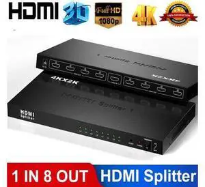 HDMI Switch 8x1, Premium 8 in 1 Out 4K HDMI Switch Support Auto-Switch, HDCP 2.2,UHD,HDR,Full HD,3D,1080P, 4Kx2K Compatible with HDTVs, projectors, PC monitors, as well as other HDMI source devices HDMI Switch 8x1, Premium 8 in 1 Out 4K HDMI Switch Support Auto-Switch, HDCP 2.2,UHD,HDR,Full HD,3D,1080P, 4Kx2K Compatible with HDTVs, projectors, PC monitors, as well as other HDMI source devices