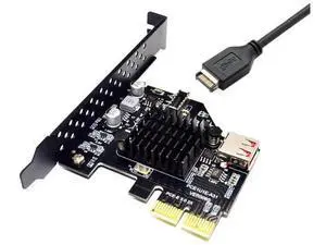 USB 3.1 Front Panel Socket USB 2.0 to PCI-E Express Adapter Card for Motherboard Black USB 3.1 Front Panel Socket USB 2.0 to PCI-E Express Adapter Card for Motherboard Black
