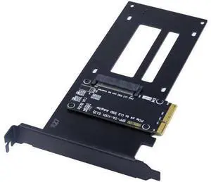 PCIe5.0 X4 to U.3 (SFF-8639) NVMe SSD Adapter, for U.3 NVMe SSD, Applicable to Windows Server/Windows/Linux/VMwareESX/ESXi/Freebsd/Centos/Ubuntu System PCIe5.0 X4 to U.3 (SFF-8639) NVMe SSD Adapter, for U.3 NVMe SSD, Applicable to Windows Server/Windows/Linux/VMwareESX/ESXi/Freebsd/Centos/Ubuntu System