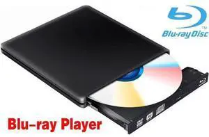Aluminum External Blu-Ray DVD Player Drive, USB 3.0 Portable CD/DVD+/-RW Drive/ DVD Player for Laptop CD ROM Burner for Laptop Desktop PC Windows Linux OS Apple Mac,Black Aluminum External Blu-Ray DVD Player Drive, USB 3.0 Portable CD/DVD+/-RW Drive/ DVD Player for Laptop CD ROM Burner for Laptop Desktop PC Windows Linux OS Apple Mac,Black
