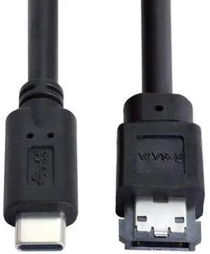 USB-C Type-C to Power Over eSATA DC5V Adapter USB3.0 to HDD/SSD/ODD eSATAp Converter 3.3FT/1M USB-C Type-C to Power Over eSATA DC5V Adapter USB3.0 to HDD/SSD/ODD eSATAp Converter 3.3FT/1M