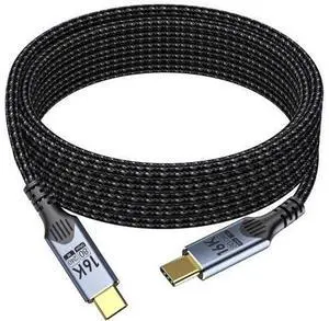 long usb c to usb c 6FT/2M Compatible With Thunderbolt 5 Cable high Speed 80GbpsData Transfer,16K/8K/4K Video, Braided type c to type c Charger Cord, 240W PD Fast Charging for thunderbolt 4/3 long usb c to usb c 6FT/2M Compatible With Thunderbolt 5 Cable high Speed 80GbpsData Transfer,16K/8K/4K Video, Braided type c to type c Charger Cord, 240W PD Fast Charging for thunderbolt 4/3