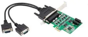 2 Port DB9 RS-422/485 Serial PCI-Express 2.0 x1 Card (SI-PEX15043) 2 Port DB9 RS-422/485 Serial PCI-Express 2.0 x1 Card (SI-PEX15043)