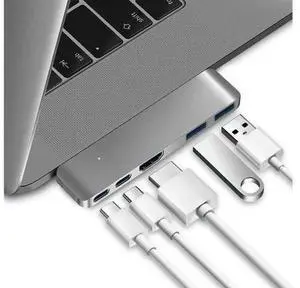 Mini USB C Hub Adapter Dongle for MacBook Air M1 2021-2018 and MacBook Pro M1 2021-2016, with 4K HDMI, 100W PD, 40Gbps TB3 5K@60Hz, USB-C and 2 USB 3.0 (Gold) Mini USB C Hub Adapter Dongle for MacBook Air M1 2021-2018 and MacBook Pro M1 2021-2016, with 4K HDMI, 100W PD, 40Gbps TB3 5K@60Hz, USB-C and 2 USB 3.0 (Gold)