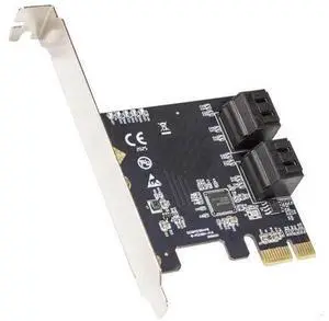 4 Port SATA III Expansion Card with Low Profile Bracket - 6Gbps SATA 3.0 Controller PCI Express x1 ASMedia 1064 for Windows10/8/7/XP/Vista/Linux 4 Port SATA III Expansion Card with Low Profile Bracket - 6Gbps SATA 3.0 Controller PCI Express x1 ASMedia 1064 for Windows10/8/7/XP/Vista/Linux