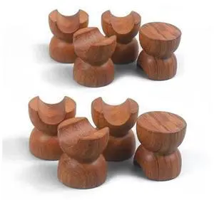 8Pcs Hifi Audio Wood Audio Insulation Wire Bracket Line Support Speaker Cable Stand Holder Audio Cable Absorber Foot Pad 8Pcs Hifi Audio Wood Audio Insulation Wire Bracket Line Support Speaker Cable Stand Holder Audio Cable Absorber Foot Pad