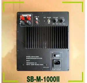 For YAMAHA Power Amplifier Plate Active Gun Gun Plate Rated Power 150 Watts Peak Power 300 Watts SB-M-1000II For YAMAHA Power Amplifier Plate Active Gun Gun Plate Rated Power 150 Watts Peak Power 300 Watts SB-M-1000II