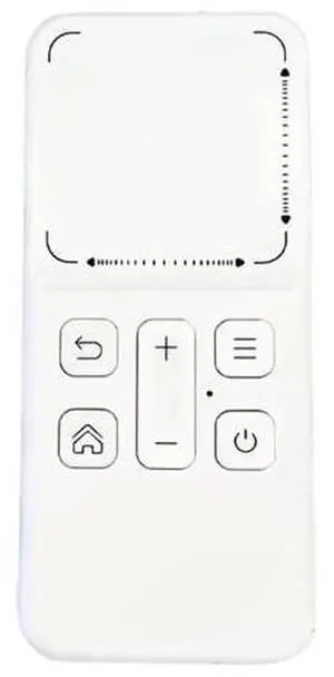 Air 2 Phone Remote Control With Bluetooth On-Screen Pointer Touchpad For For Phone Computer For Device White Air 2 Phone Remote Control With Bluetooth On-Screen Pointer Touchpad For For Phone Computer For Device White