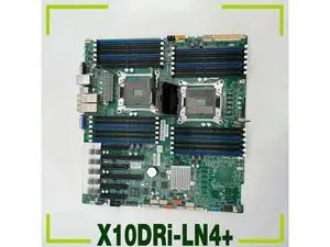 X10DRi-LN4+ For E-ATX LGA 2011 DDR4-2400MHz C612 10XSATA 3 Dual-Way Server Motherboard X10DRi-LN4+ For E-ATX LGA 2011 DDR4-2400MHz C612 10XSATA 3 Dual-Way Server Motherboard