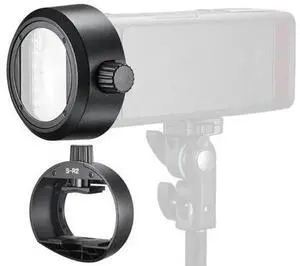 S-R2 Round Head Accessories Adapter Suit For V860III AD200PROII TT685 II TT600S For 580EX Flash Mount AK-R1 S-R2 Round Head Accessories Adapter Suit For V860III AD200PROII TT685 II TT600S For 580EX Flash Mount AK-R1