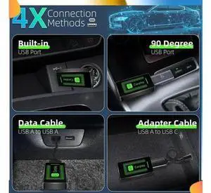 Wireless Carplay Adapter For IOS, Upgrade USB Carplay Wireless Stick, Plug & Play, Small Carplay Dongle Mini Carplay Wireless Carplay Adapter For IOS, Upgrade USB Carplay Wireless Stick, Plug & Play, Small Carplay Dongle Mini Carplay