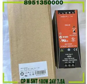For Weidmuller Switching Power Supply CP M SNT 180W 24V 7.5A 8951350000 For Weidmuller Switching Power Supply CP M SNT 180W 24V 7.5A 8951350000