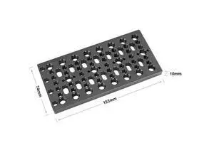 Camera Cage Cheese Plate For V Lock Mount Power Splitter Camera Accessories With 19Mm Railblock Camera Cage Cheese Plate For V Lock Mount Power Splitter Camera Accessories With 19Mm Railblock