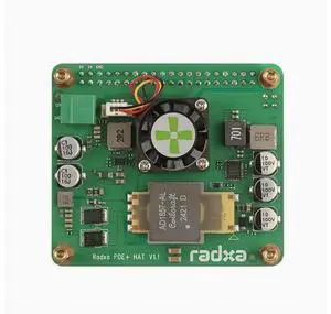 Radxa 25W POE Ethernet power supply module supports ROCK 5B+/3 series/5A and other SBC Radxa 25W POE Ethernet power supply module supports ROCK 5B+/3 series/5A and other SBC