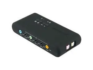 USB 7.1 Sound Card with SPDIF & USB Extension Cable, remote wake - up support, USB2.0 sound card add on cards, Chipset USB 7.1 Sound Card with SPDIF & USB Extension Cable, remote wake - up support, USB2.0 sound card add on cards, Chipset