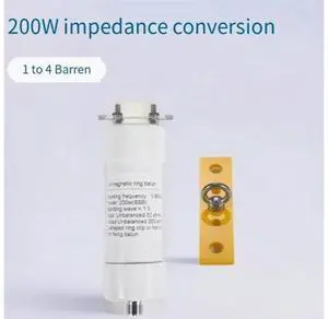 For Windom HAM Shortwave Antenna 1:4 Barron 200W Impedance Converter Winton Antenna 50 To 200 For Windom HAM Shortwave Antenna 1:4 Barron 200W Impedance Converter Winton Antenna 50 To 200