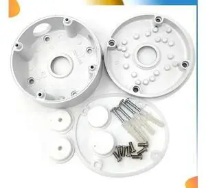 8X Universal Security Camera Junction Box Mount Bracket,Outdoor Use Waterproof Wall Ceiling Mount Cable Base Boxes 8X Universal Security Camera Junction Box Mount Bracket,Outdoor Use Waterproof Wall Ceiling Mount Cable Base Boxes