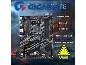 X570 UD Motherboard ATX Socket AM4 X570 DDR4 128GB PCI-E 4.0 SATA III USB3.2 Desktop Mainboard X570 UD Motherboard ATX Socket AM4 X570 DDR4 128GB PCI-E 4.0 SATA III USB3.2 Desktop Mainboard