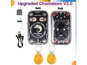 Chameleon Ultra V2.0 Card Emulator+2X5200 Keychain RFID Chip Reader 125K 13.56M Card Decode NFC Duplicator Chameleon Ultra V2.0 Card Emulator+2X5200 Keychain RFID Chip Reader 125K 13.56M Card Decode NFC Duplicator