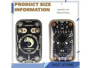 Chameleon Ultra V2.0 RFID Chip Reader Emulator+2Xuid Keychain/CUID Card 125Khz 13.56Mhz Card Decode NFC Duplicator Chameleon Ultra V2.0 RFID Chip Reader Emulator+2Xuid Keychain/CUID Card 125Khz 13.56Mhz Card Decode NFC Duplicator