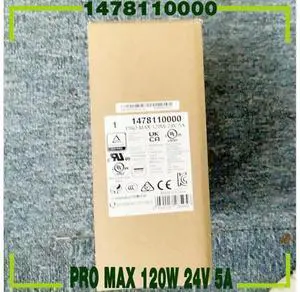 1pcs For Weidmuller Switching Power Supply PRO MAX 120W 24V 5A 1478110000 1pcs For Weidmuller Switching Power Supply PRO MAX 120W 24V 5A 1478110000